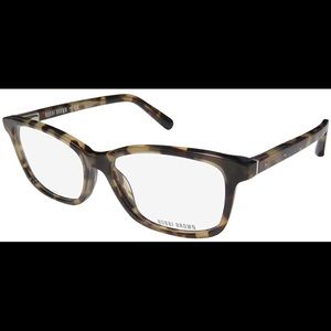 BOBBI BROWN Eyeglasses THE ALEXIS Camel Tortoise